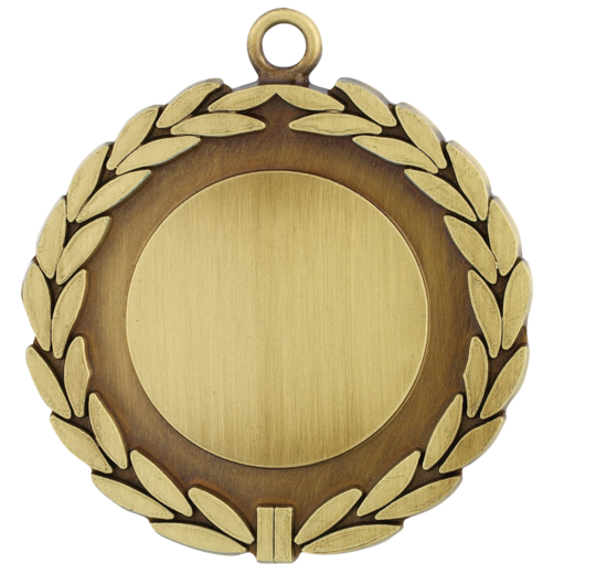 Медаль 43мм с Рельефным Лавровым Венком (Вкладыши 25мм и 36мм)